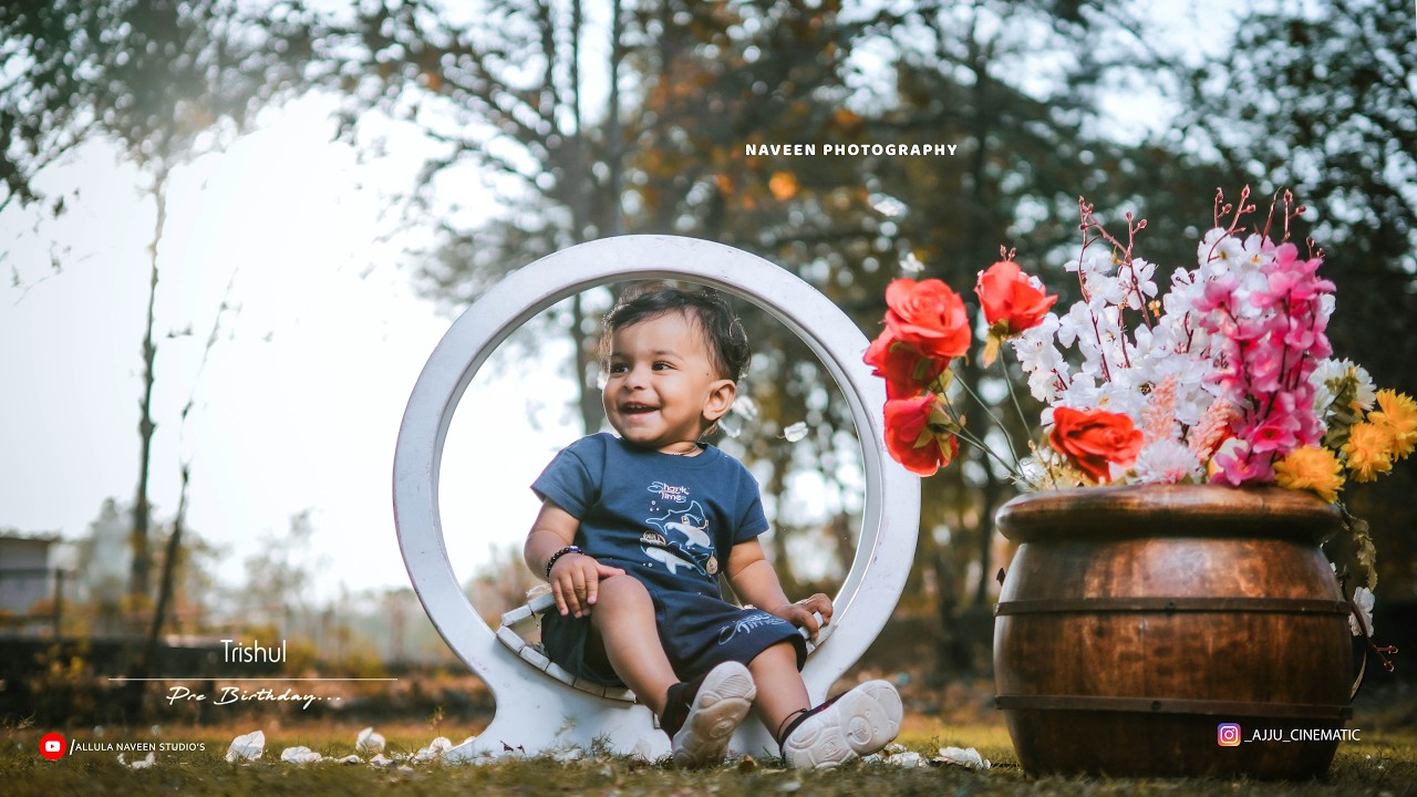 Trishul 's || TurningONE || Prebirthday2026 By #Allulanaveenstudios #Adilabad.9949014514.