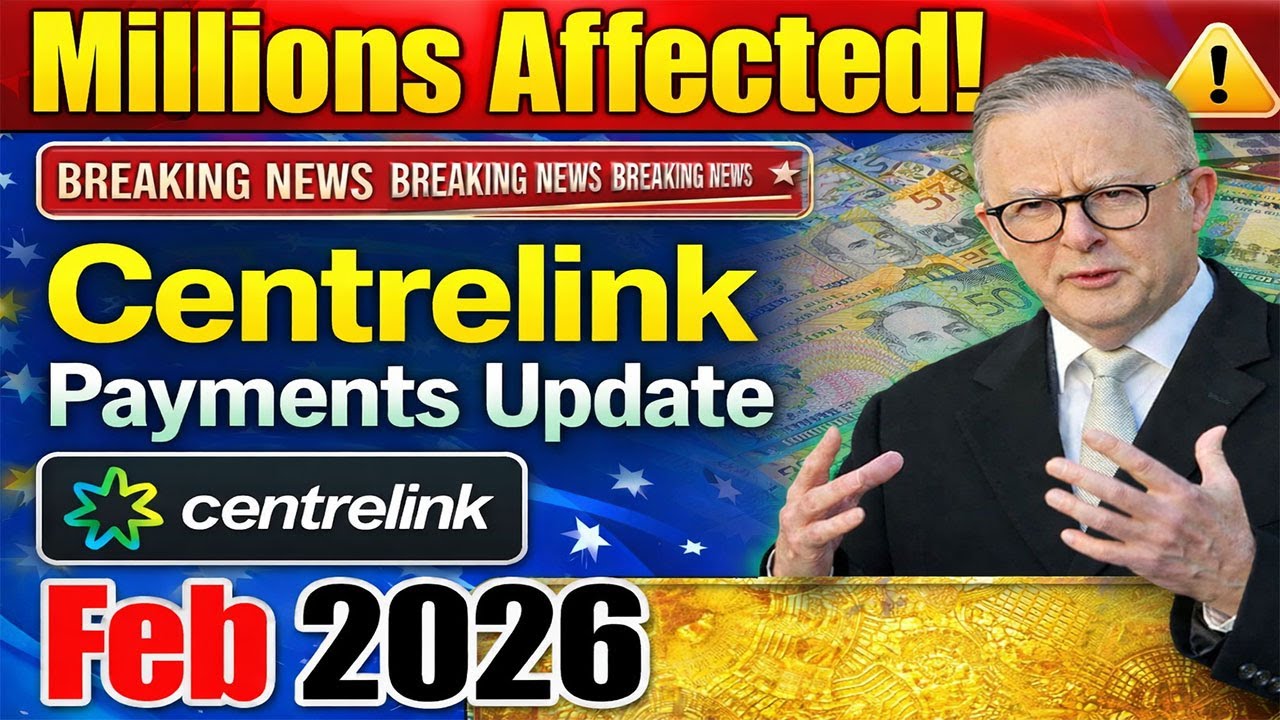 Изменения в выплатах Centrelink затронули миллионы людей | Объяснение обновления от февраля 2026 ...