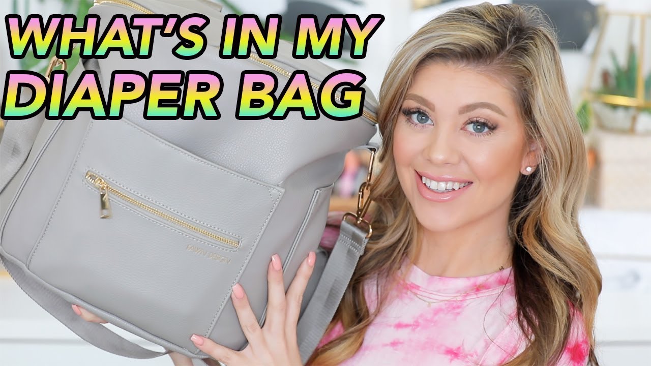 WHAT'S IN MY DIAPER BAG! | HOW TO PACK FOR LONGER OUTINGS!