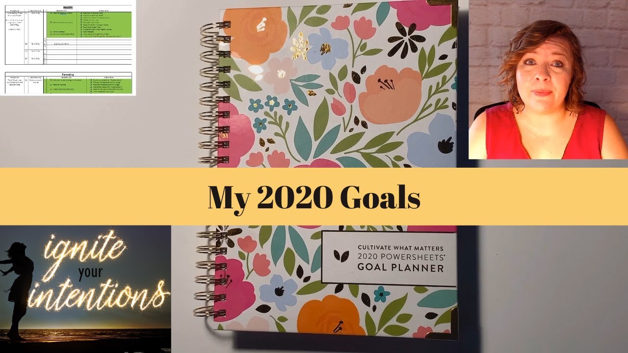 My 2020 Goals | Goals Accountability | Powersheets