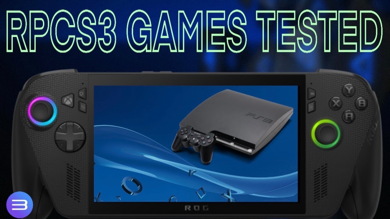PS3 Emulation on the Rog Xbox Ally X | Performance Test