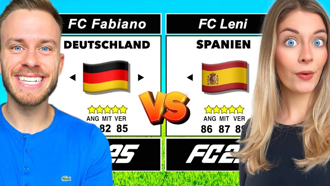 FC Fabiano vs FC Leni - ABER LÄNDER bestimmen unsere Teams! 👀⚽️