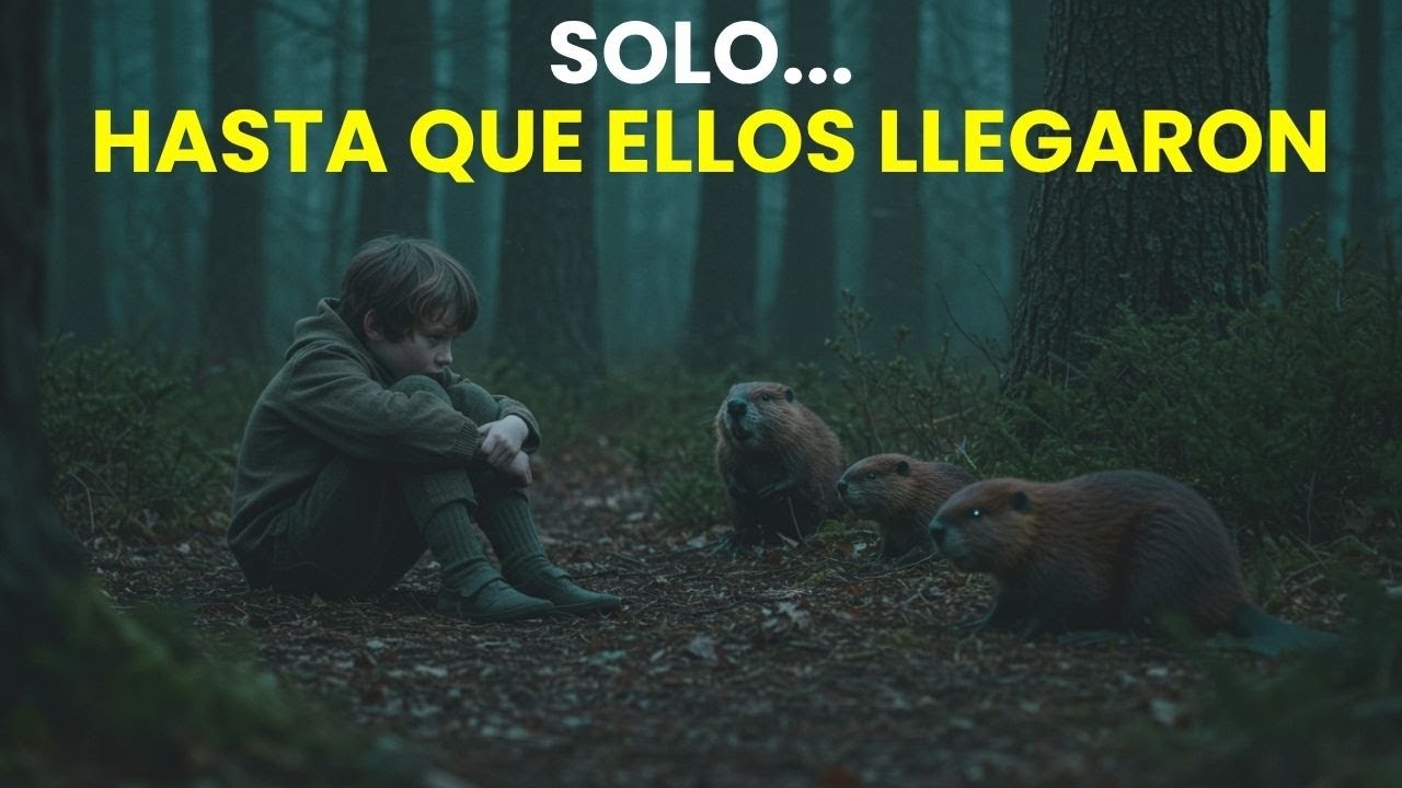¡Castores salvaron a un niño del frío extremo en Canadá!