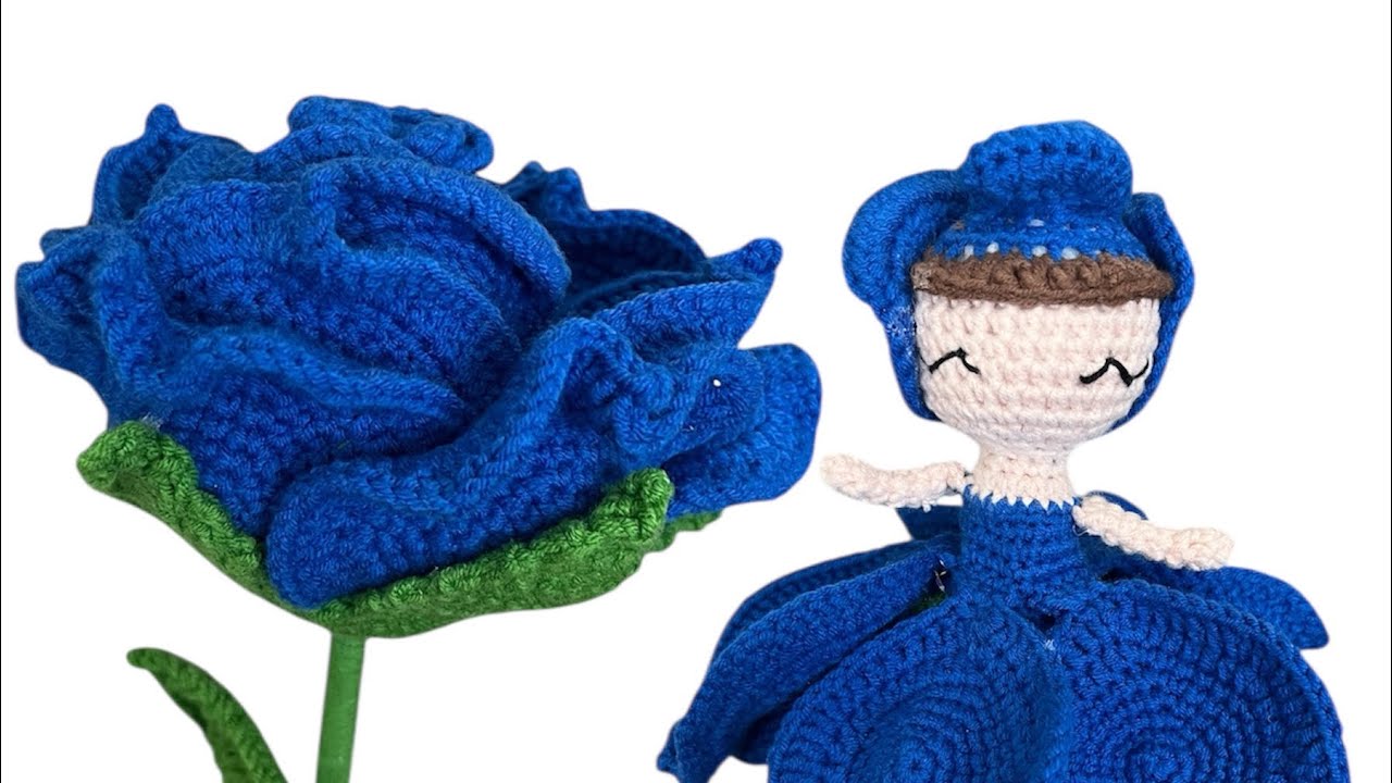 Amigurumi Sürpriz Çiçek Bebek Yapımı (Bölüm1)