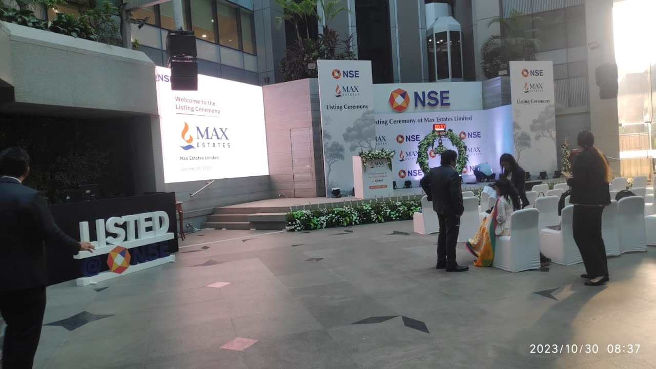 Listing Ceremony of Max Estates Limited