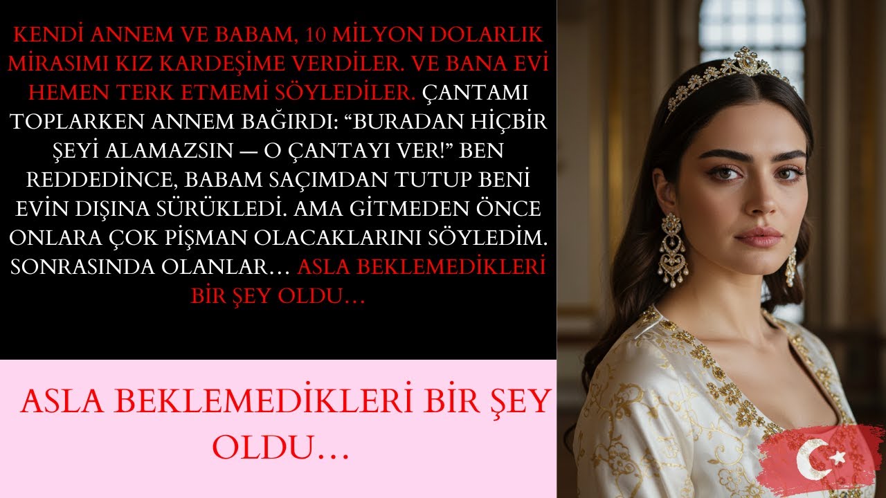 Mirasımı kardeşime verdiler, saçlarımdan sürüklediler — ama intikam için hazırdım