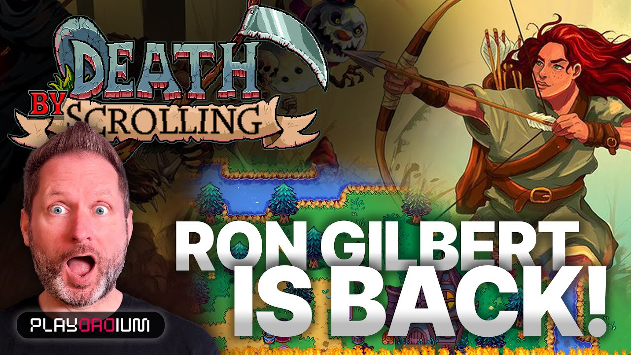 Ron Gilbert is BACK! Death by scrolling kann nur gut sein… Oder?