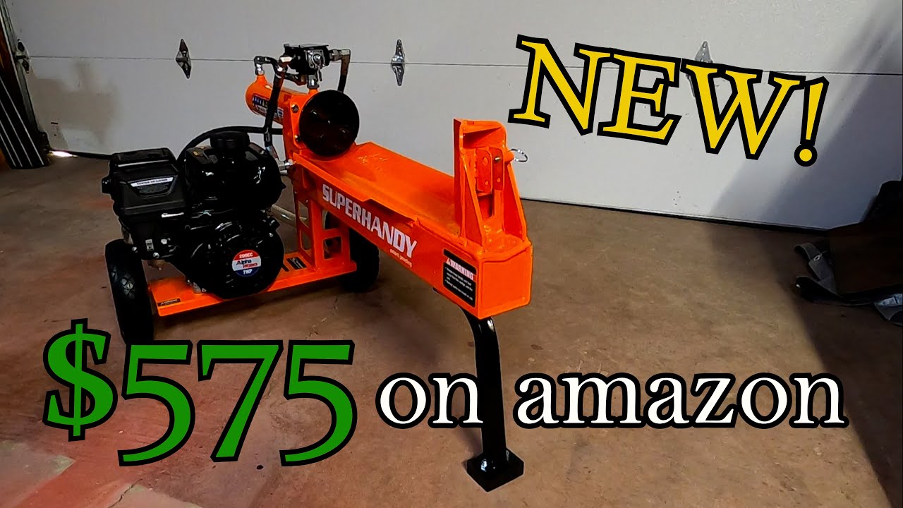 Покупка сверхудобного 20-тонного газового дровокола на Amazon: часть 1