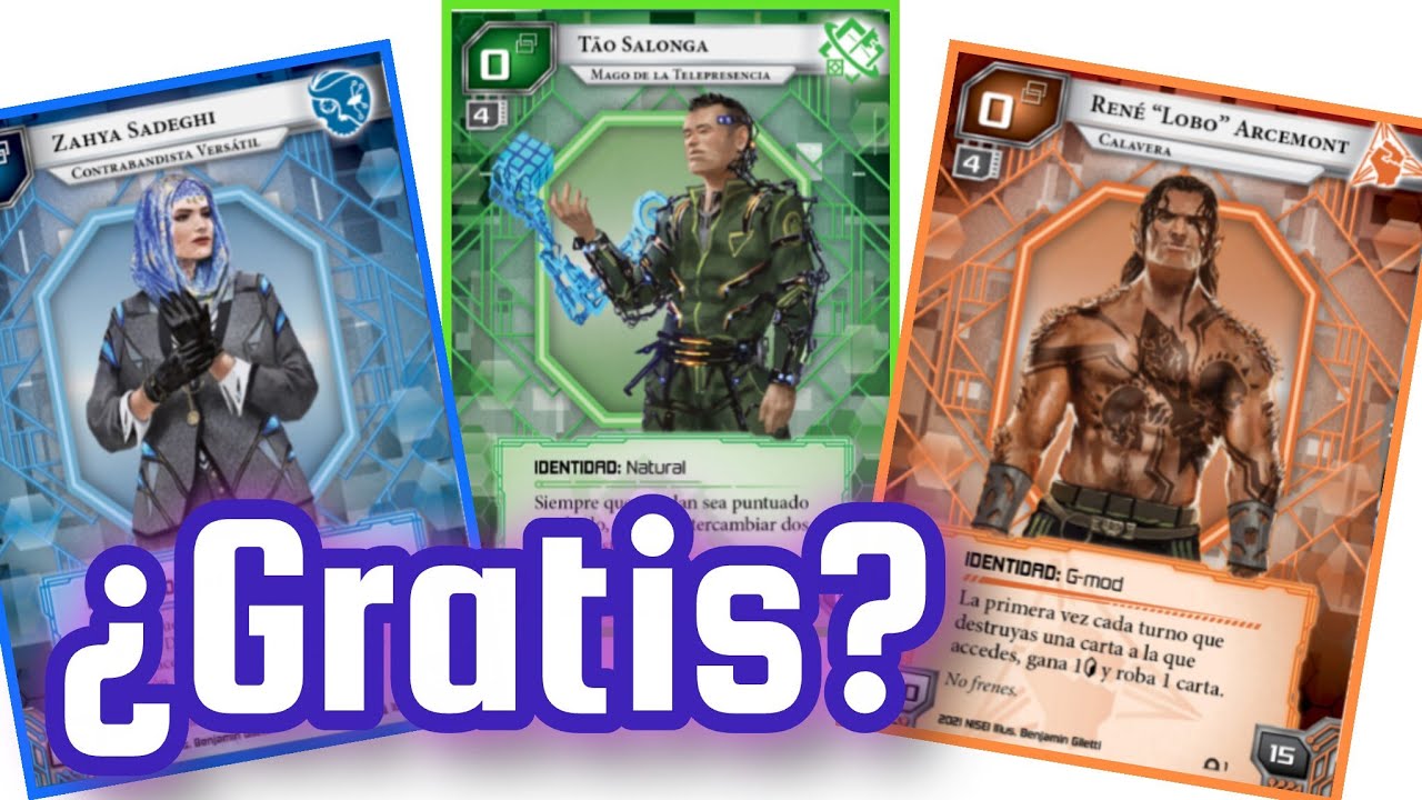 NETRUNNER // El juego de cartas GRATIS que debes jugar.