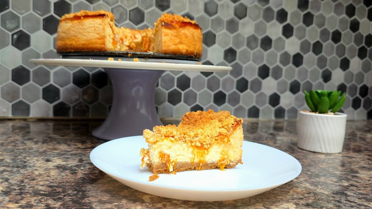 Cheesecake cu Caise- cremos, aromat și irezistibil! 🍑🍰🥣 Cooking by Ligia