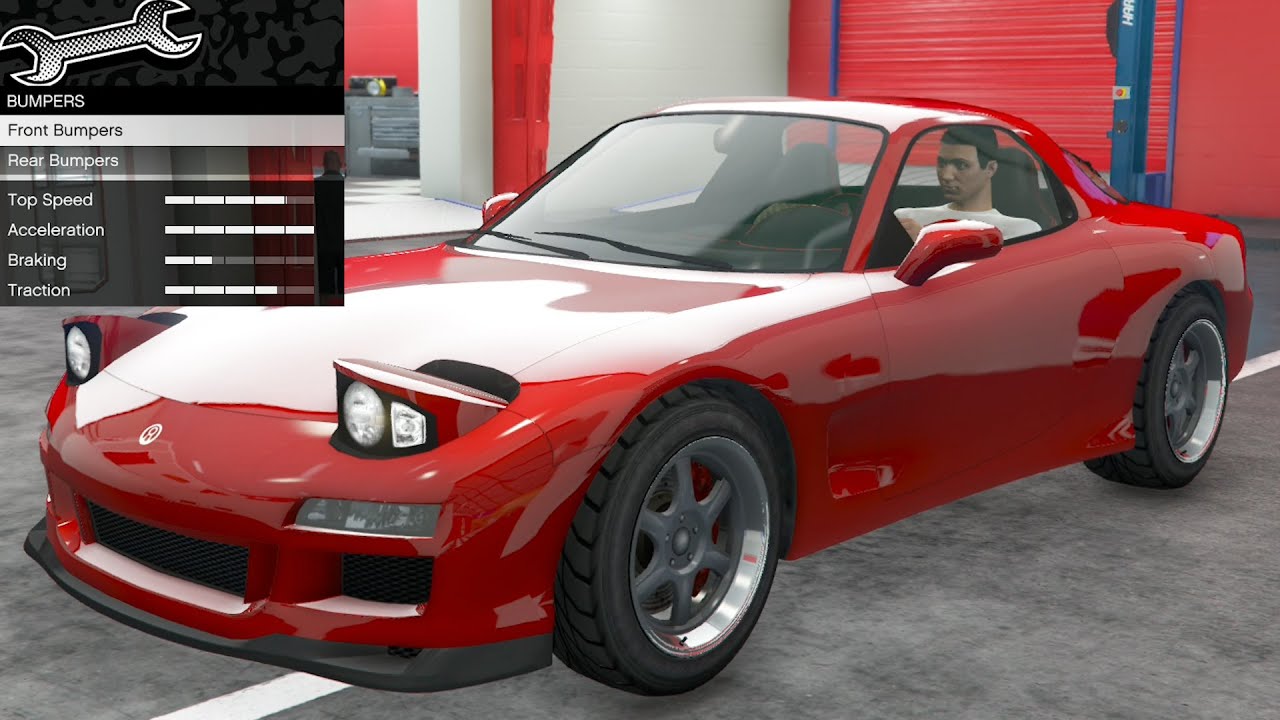 GTA 5 - DLC Настройка транспортного средства - Annis ZR350 (Mazda RX-7)