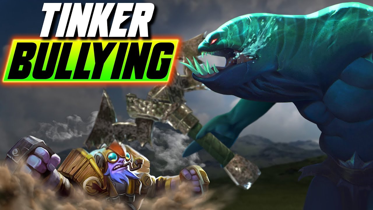 We're Literally Spitting On Tinker Here - Tidehunter - Grubby - Dota 2