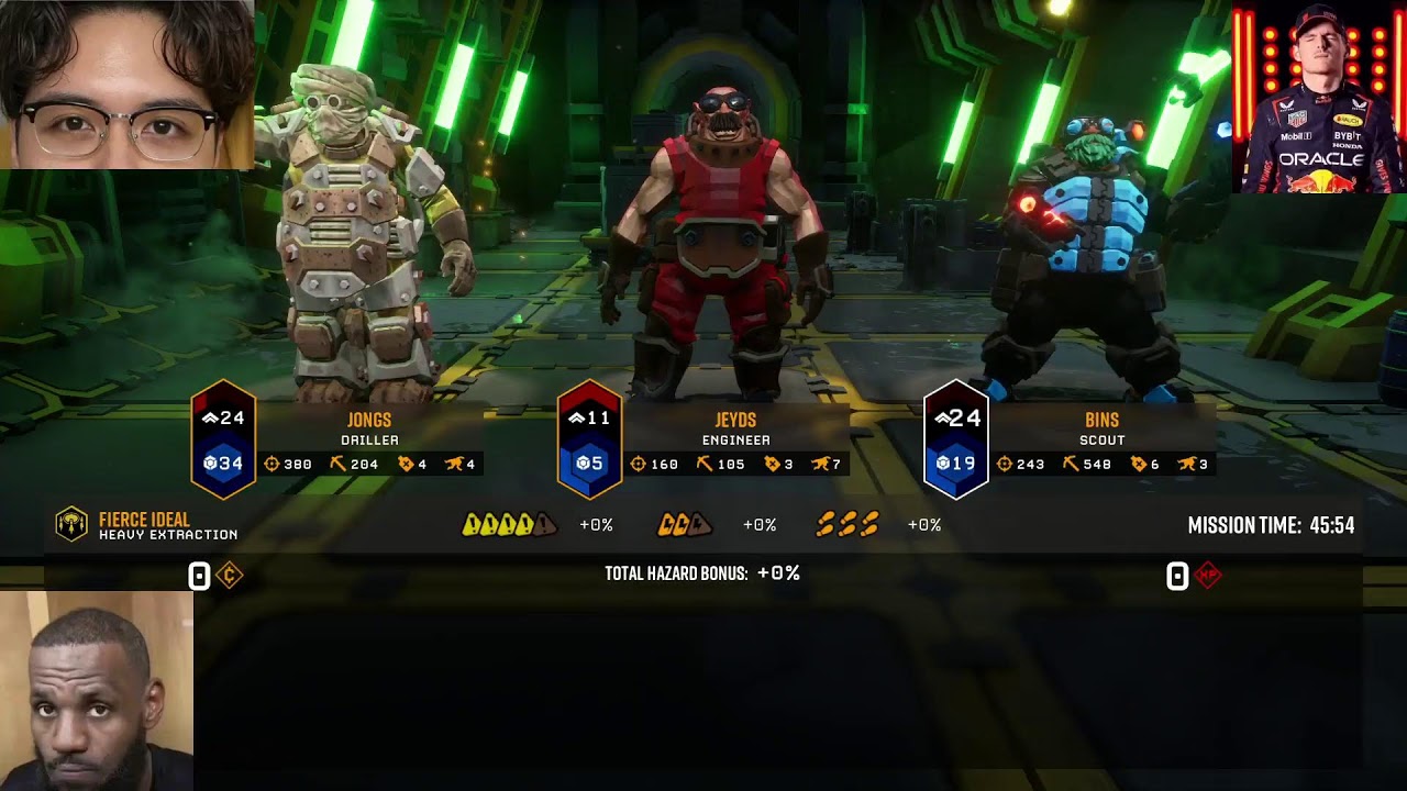 The Finals/Deep Rock with the BOIS