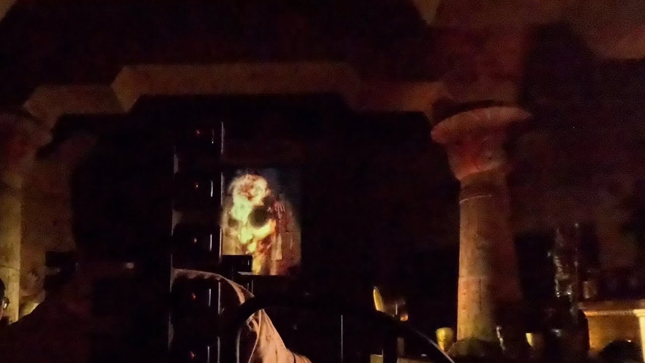 Revenge of the Mummy Ride Universal Studio Singapore Aug 2024 #universalstudiosingapore #themummy