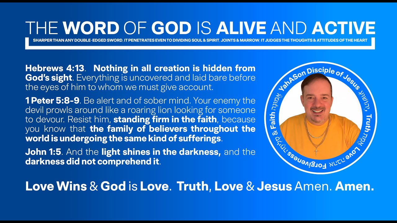The Word of God is Alive and Active