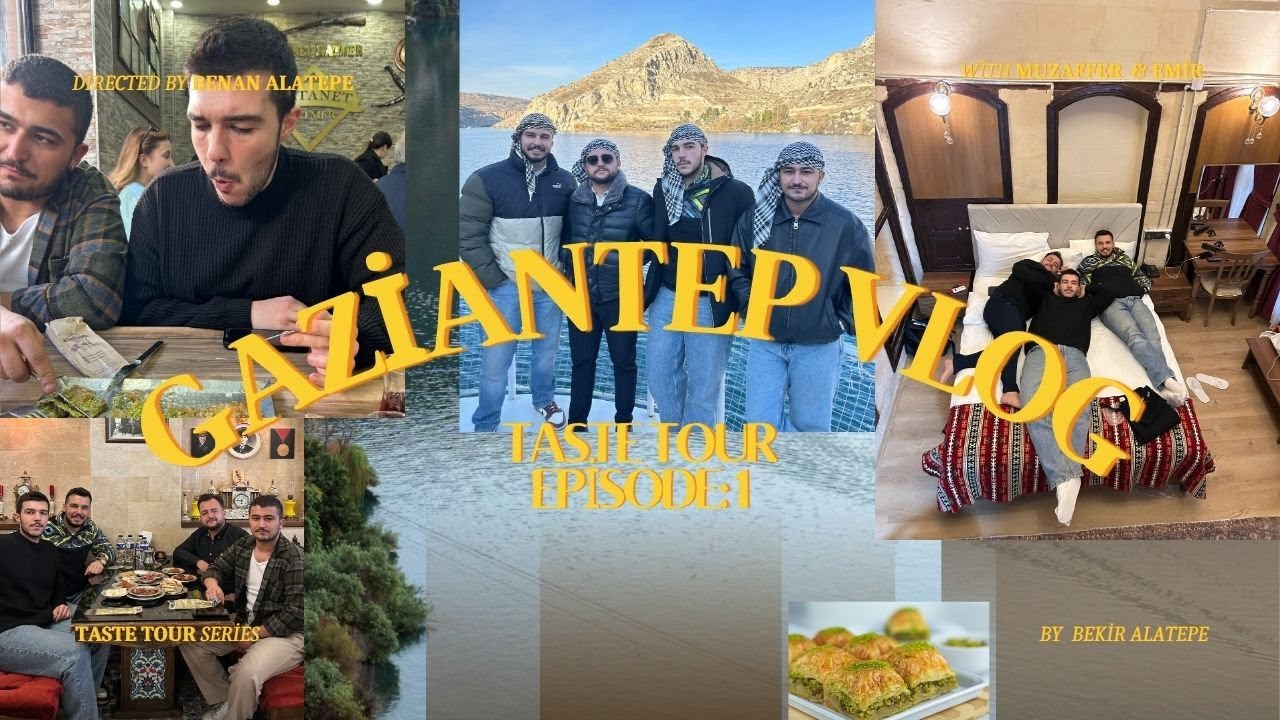 Gaziantep’te Efsane Lezzet Turu! | İlk Vlog
