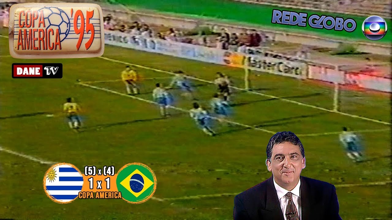 Copa América 1995 - Uruguai (5) 1x1 (3) Brasil