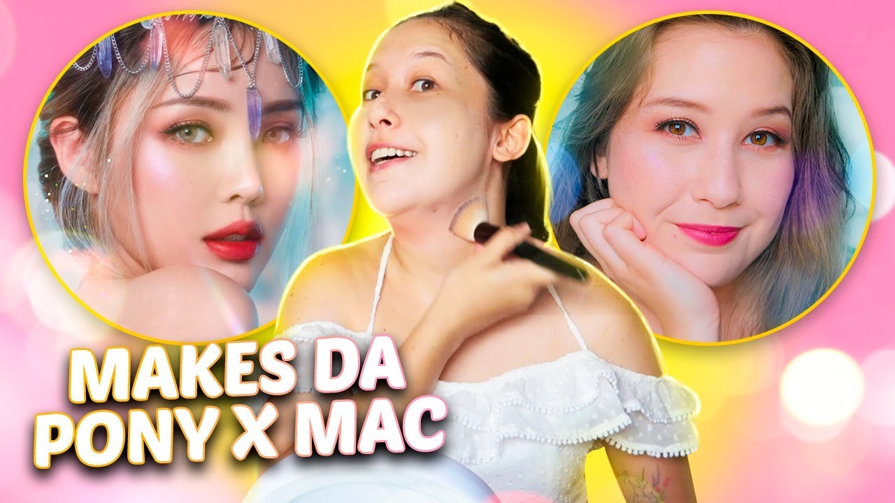 Testei as novas makes da PONY x MAC