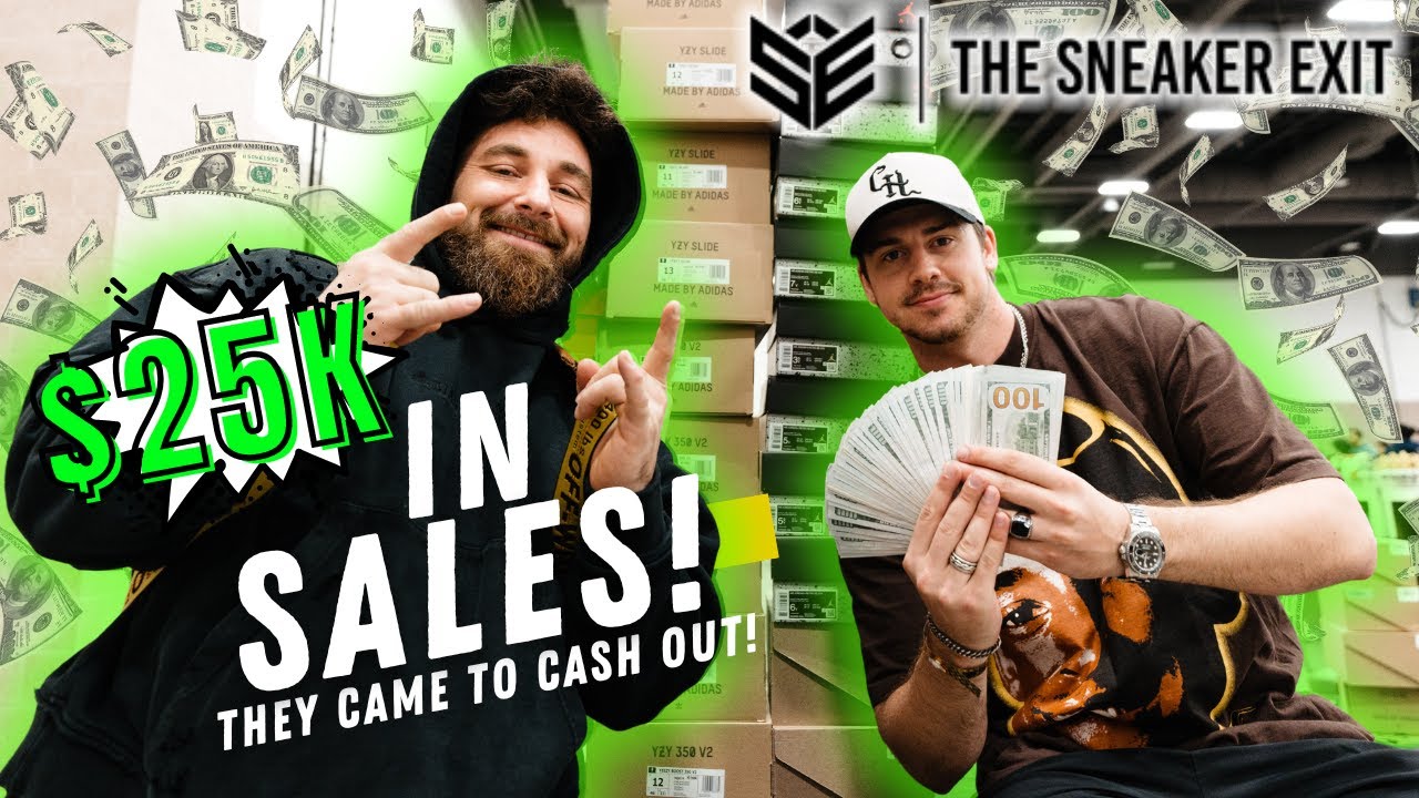 GOT CASHED OUT $25K OF INVENTORY BY DFW STORE OWNERS! - SNEAKER EXIT DALLAS (DECEMBER 2022)