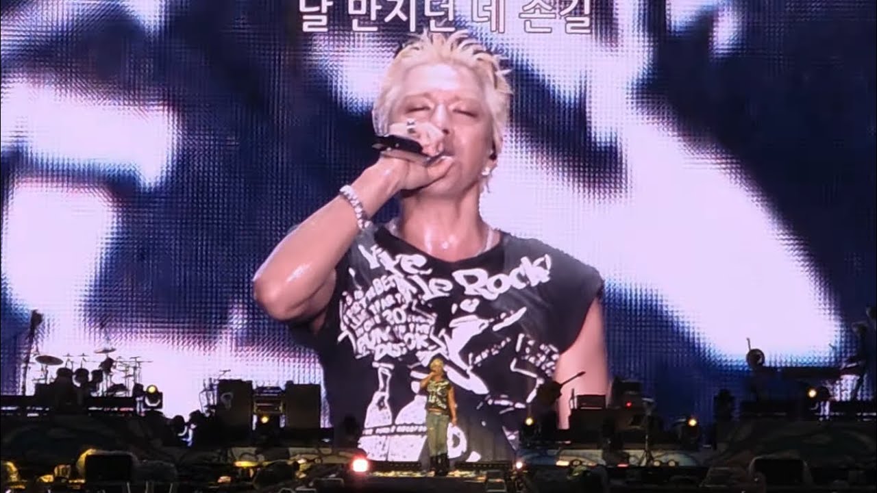 250718 태양 - 눈,코,입 싸이 흠뻑쇼 태양 과천 1공 Taeyang 4K