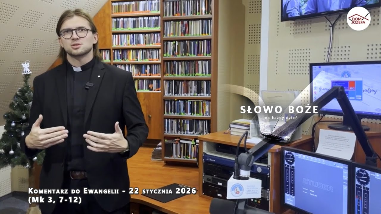 Komentarz do Ewangelii - 22 stycznia 2026 (Mk 3, 7-12)