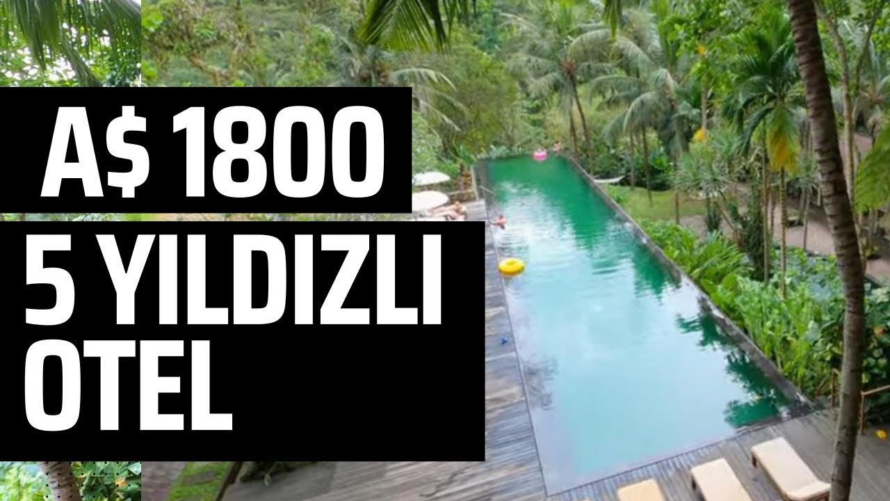 Bali'de 5 Yildizli Otelin Kral Dairesinde Kalmak