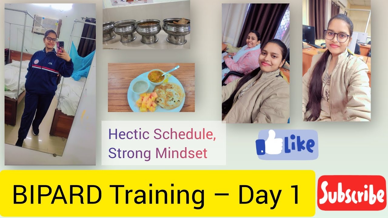 First Day at BIPARD | Training Day 1 #bipard  #mustwatch #motivation 