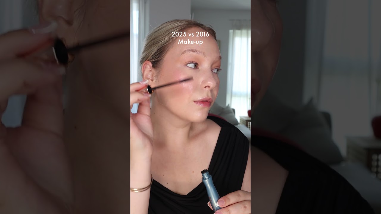 2016 vs. 2025 Makeup &ndash; Full Glam vs. Soft Glow 💄✨