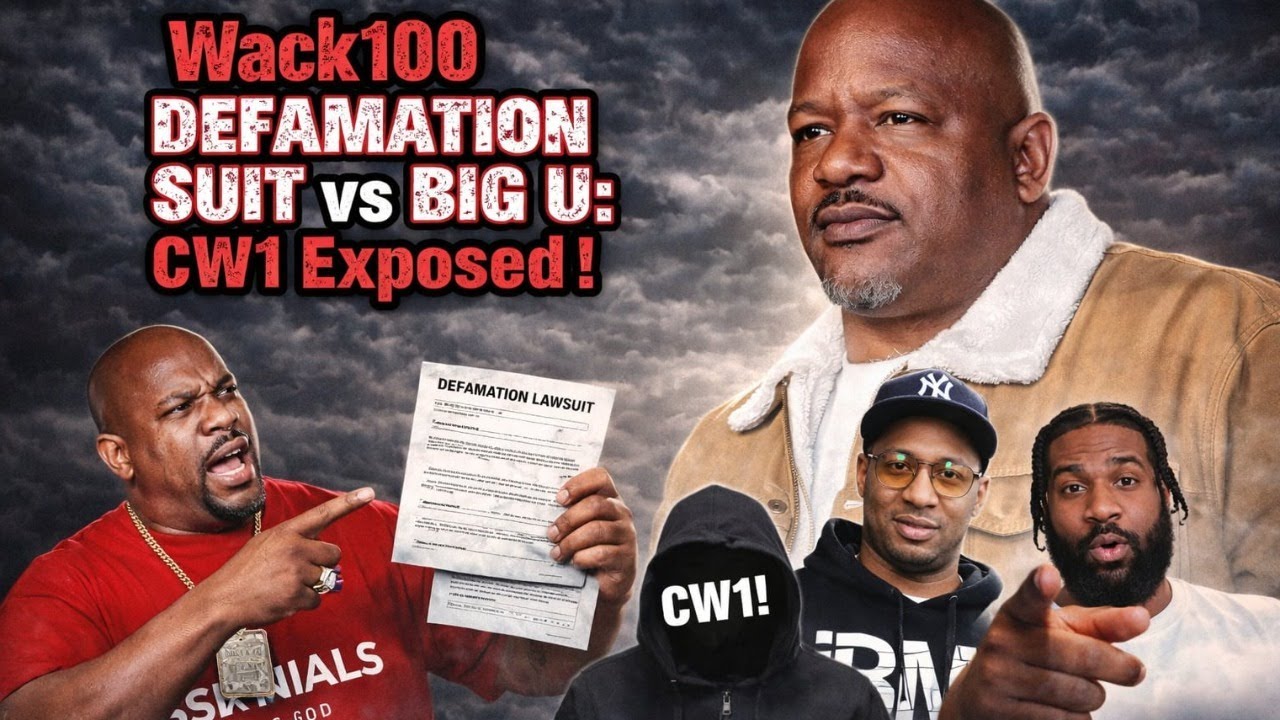 Big U Says Wack100 Worked With Feds?! Lawsuit Threat + CW1 Truth Revealed