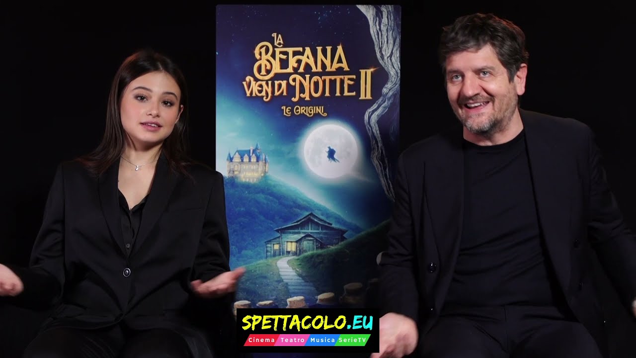 Fabio De Luigi e Zoe Massenti, intervista La Befana vien di notte II - Le origini