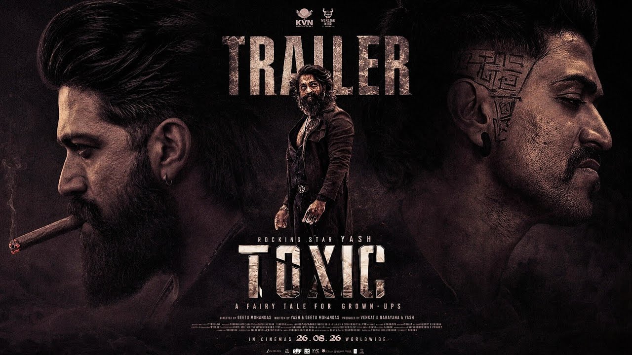 Toxic- official trailer | Yash | Geetu Mohandas | New Movie trailer | trailer 2026