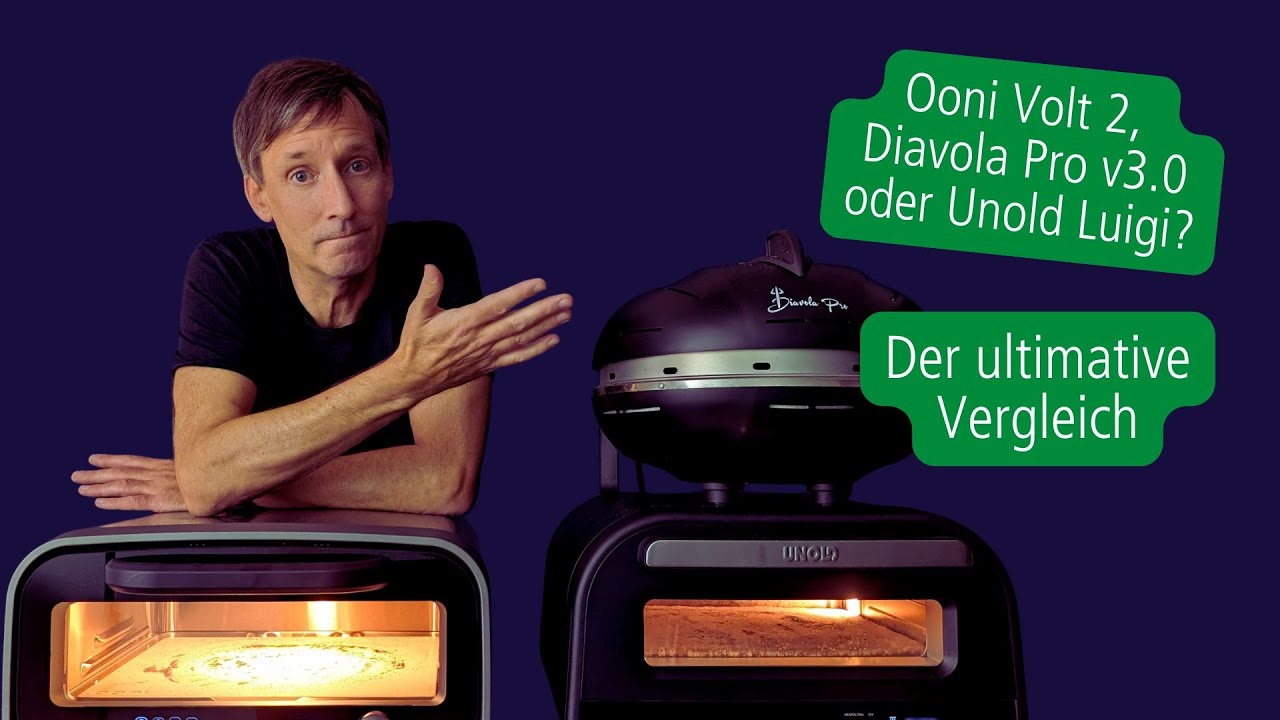 Der ultimative Vergleich: Unold Luigi vs. Diavola Pro vs. Ooni Volt