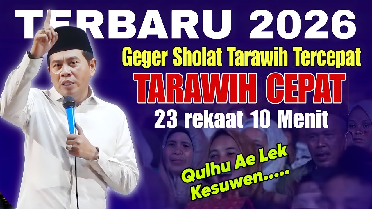 KH ANWAR ZAHID TERBARU | PALING LUCU SEPESIAL FENOMENA RAMADHAN VIRAL SHOLAT TARAWIH TERCEPAT