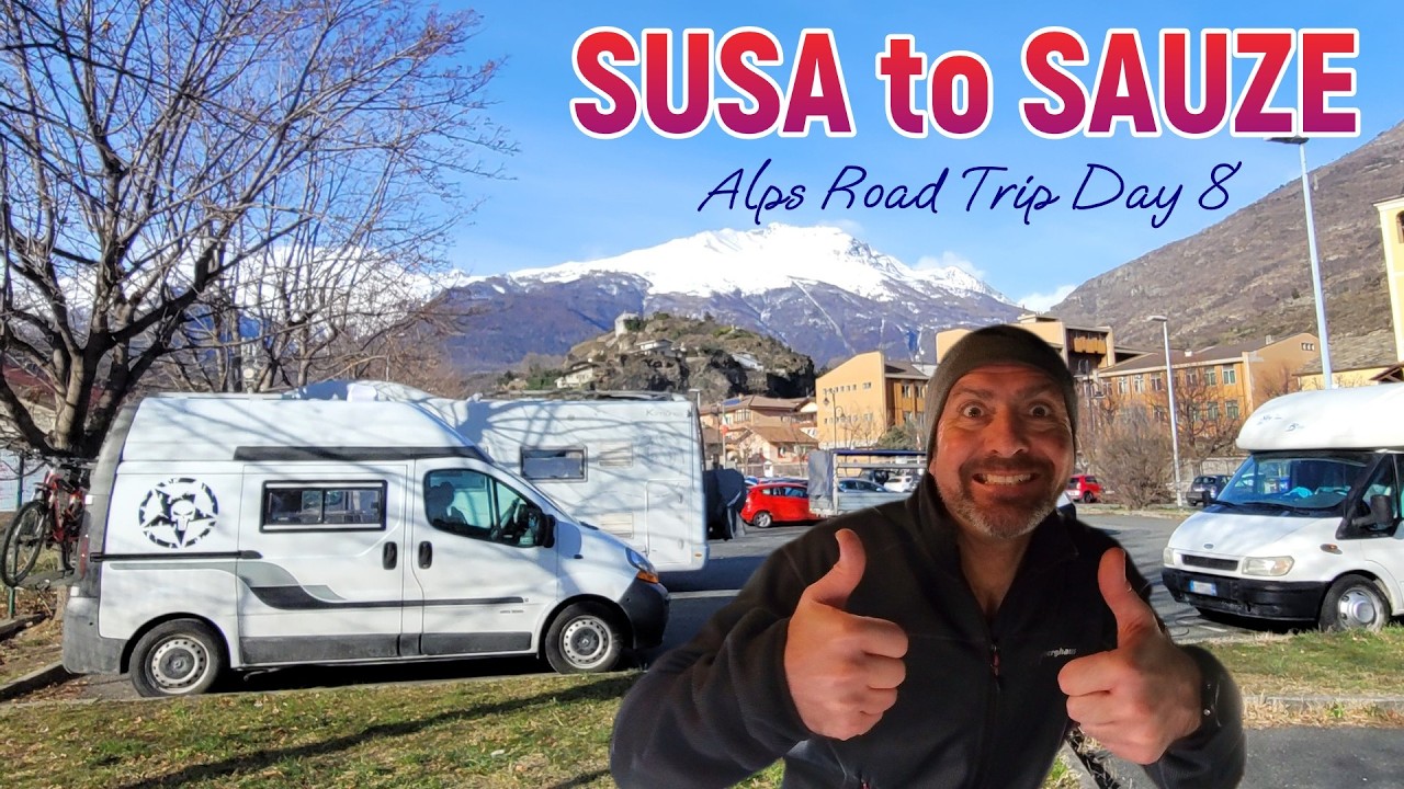 Free stay at Susa - Alps Road Trip Day 8