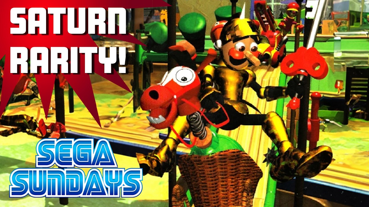 Sega Sundays: Clockwork Knight 2 on Saturn. Next-gen platforming, 1995 style