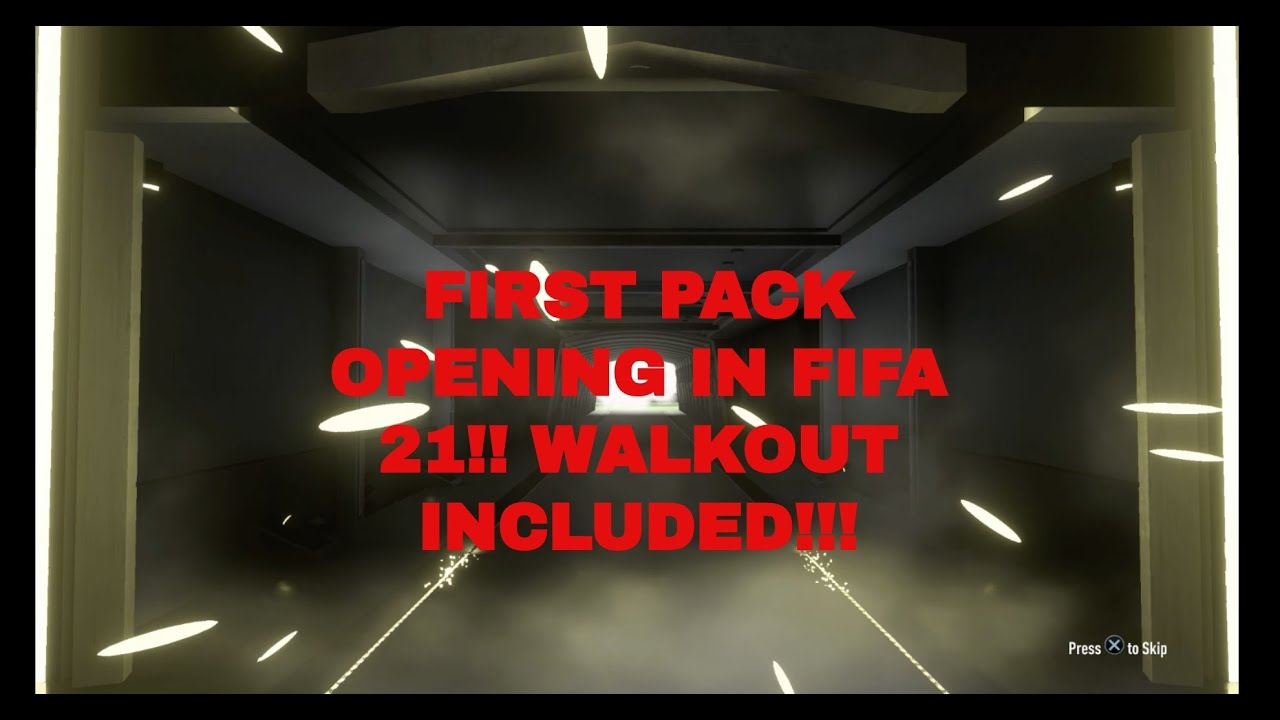 FIFA 21 - MY FIRST PACK OPENING!! WALKOUTS!!