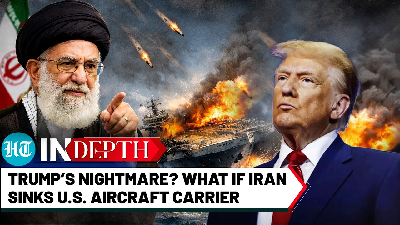 USA's Biggest Fear: What Happens If Iran Sinks Aircraft Carrier In War? |Nuclear, Khamenei, Trump