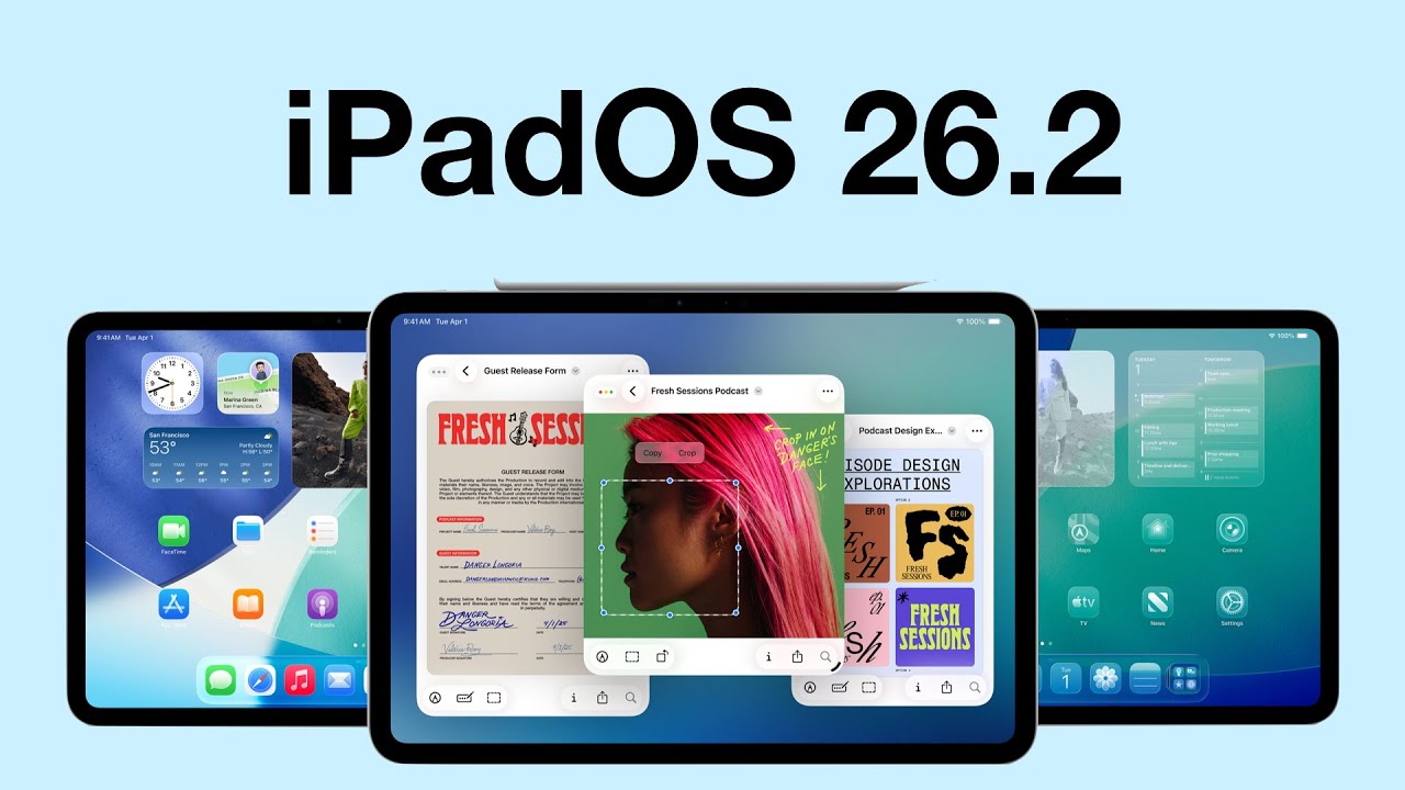iPadOS 26.2: что вам нужно знать