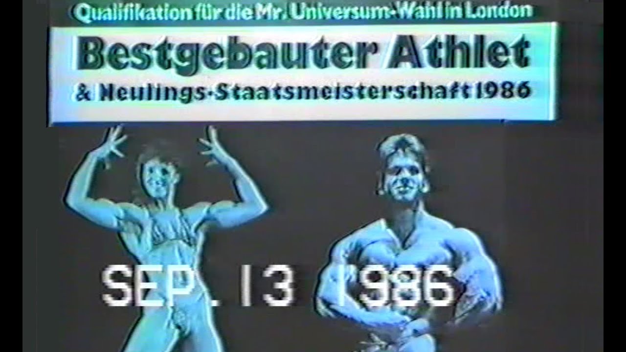 NABBA Austria Best Built Athlete 1986 - Opening