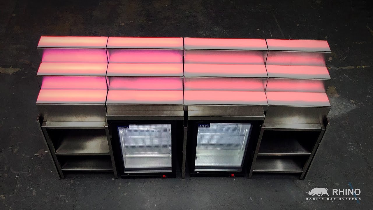 RHINO - Mobile Bar Systems | 4K