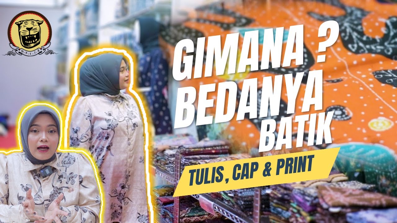 Ini Cara Membedakan Batik Tulis, Print, dan Cap