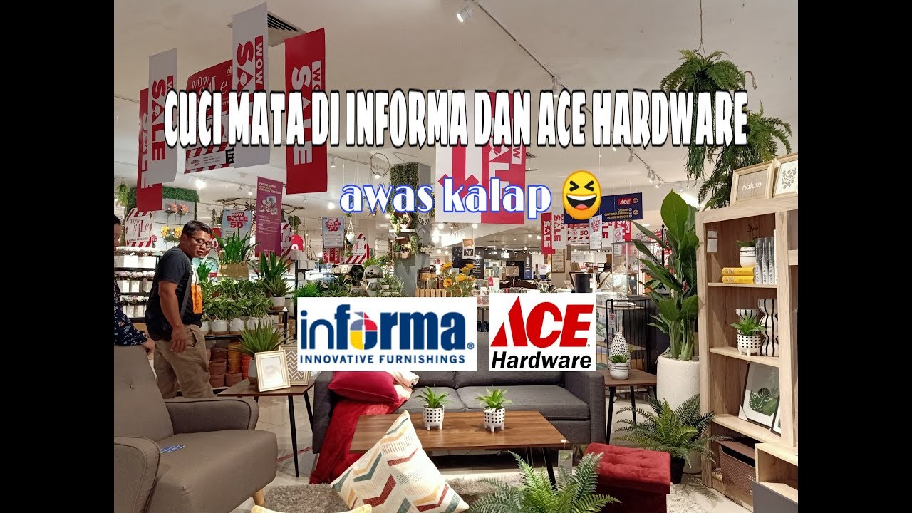 Hunting kursi belajar di Informa dan Ace Hardware Kediri Mall