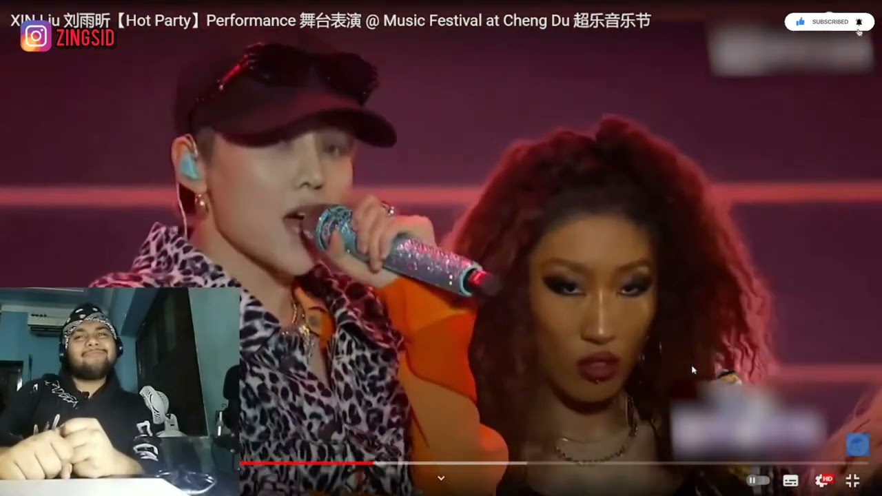 XIN Liu 刘雨昕【Hot Party】Performance 舞台表演 @ Music Festival at Cheng Du | Indian Reacts to C-Pop (Eng)