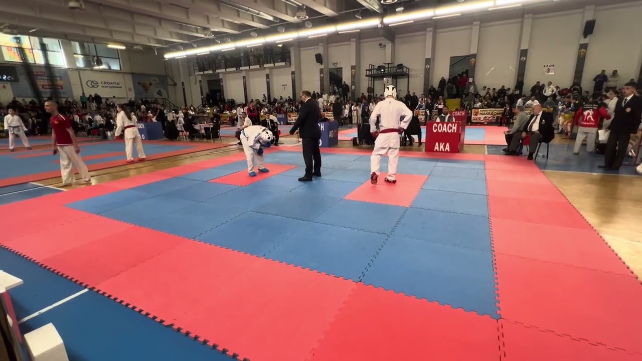 Arbër Pajaziti, brezi i kaltër, Funakoshi, Shkup