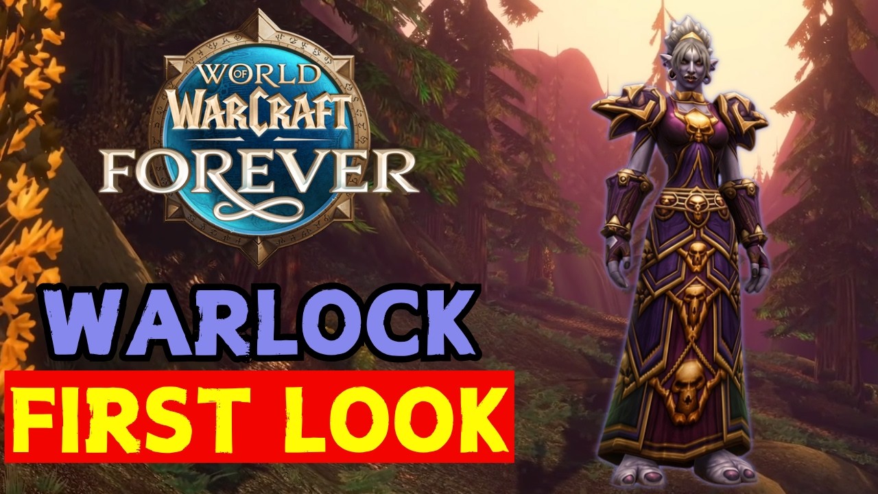 Первый взгляд: новые изменения чернокнижника в WoW Forever (Classic+) просто БЕЗУМНЫ