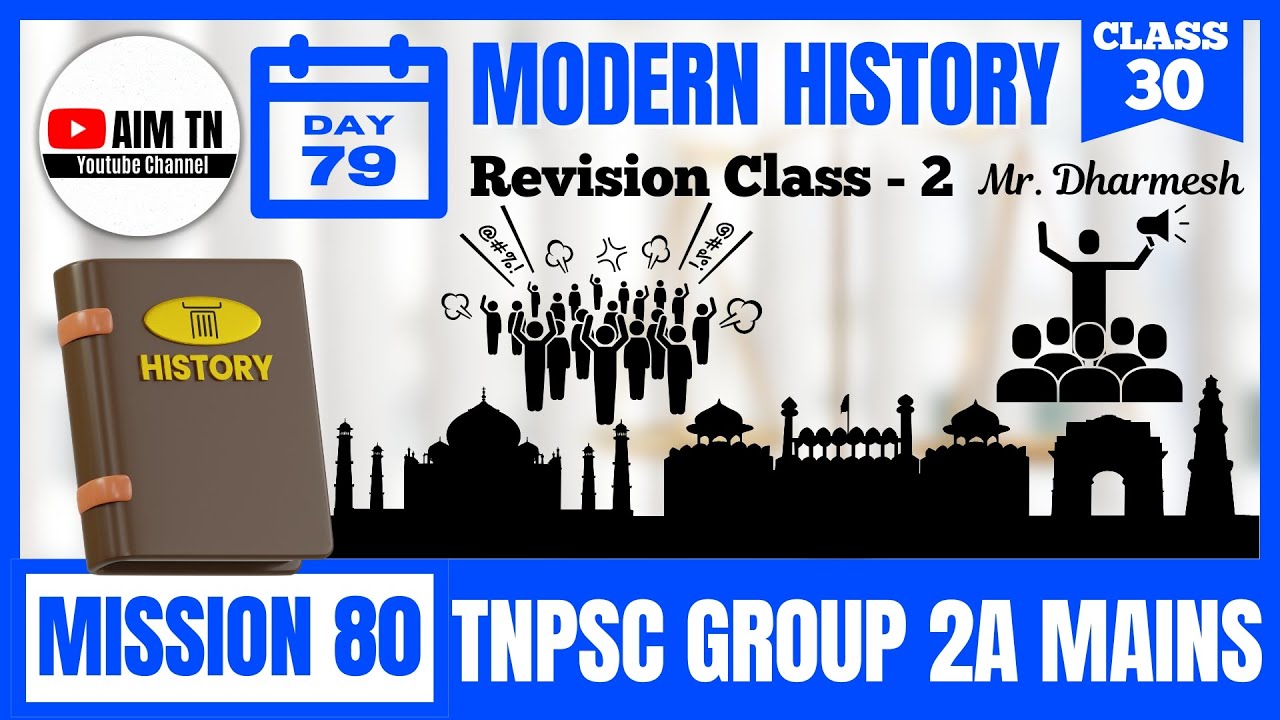 Modern History | Class - 30 | REVISION CLASS -  II | Mr. Dharmesh