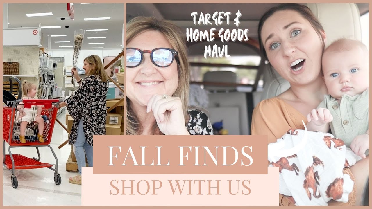 FALL HOME DECOR 2022 | Shop with Us at Target & Home Goods | FARMHOUSE LIVING