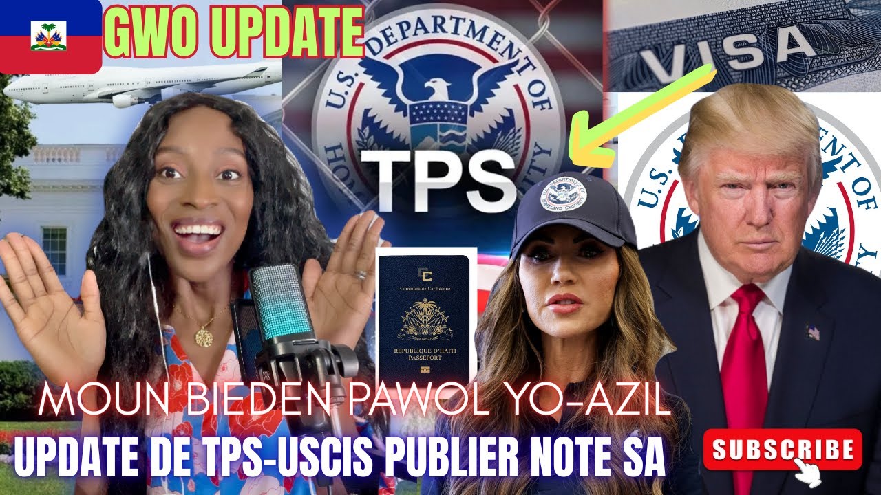 20 Jan 2026 Bon Nouvel E Gwo update😳Sou TPS Haiti 🇭🇹 a-Nouvel IJan Uscis fenk Publier Note sa✈️Li Di
