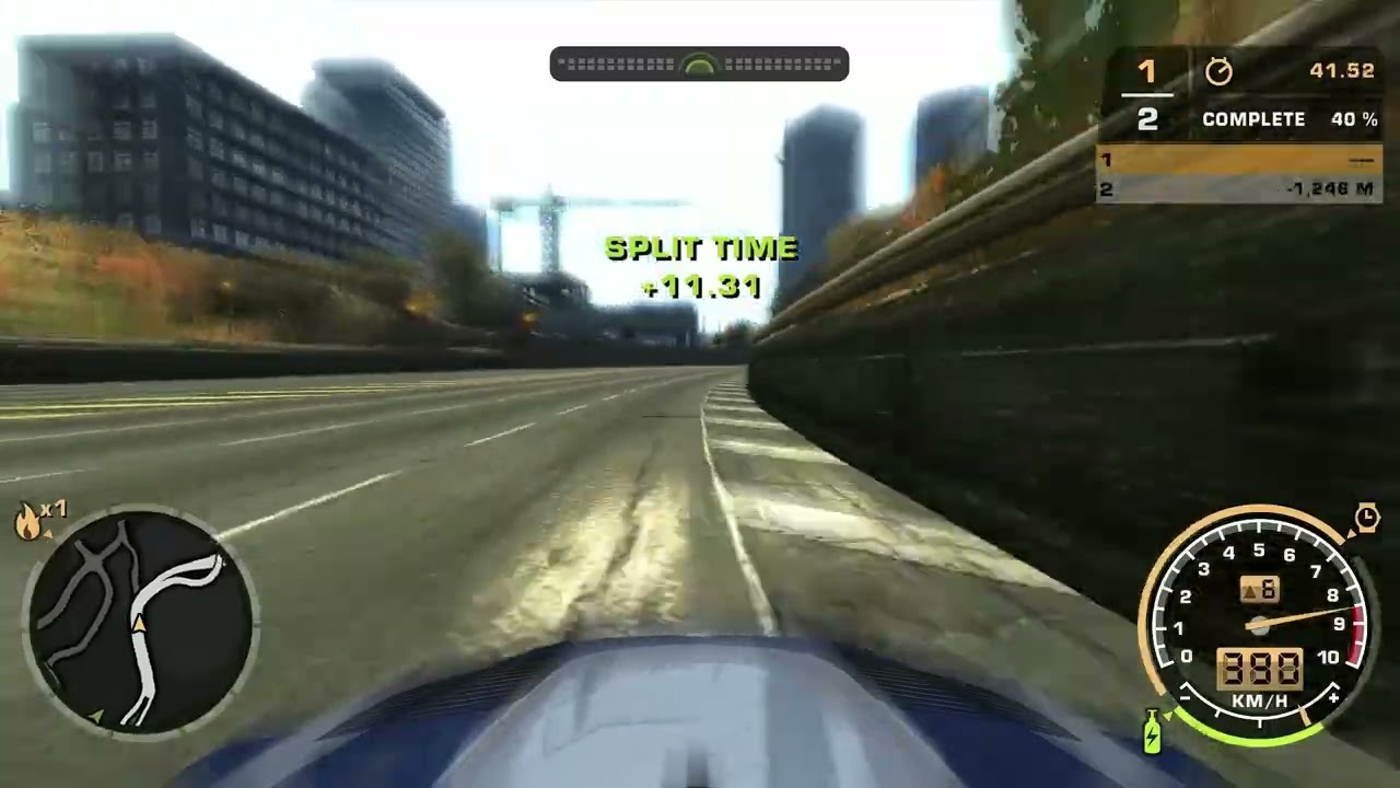 Need For Speed MW industrial & bristol world record (1.35.16) (NO REV LIMITER) (M3GTR) Junkman+NOS