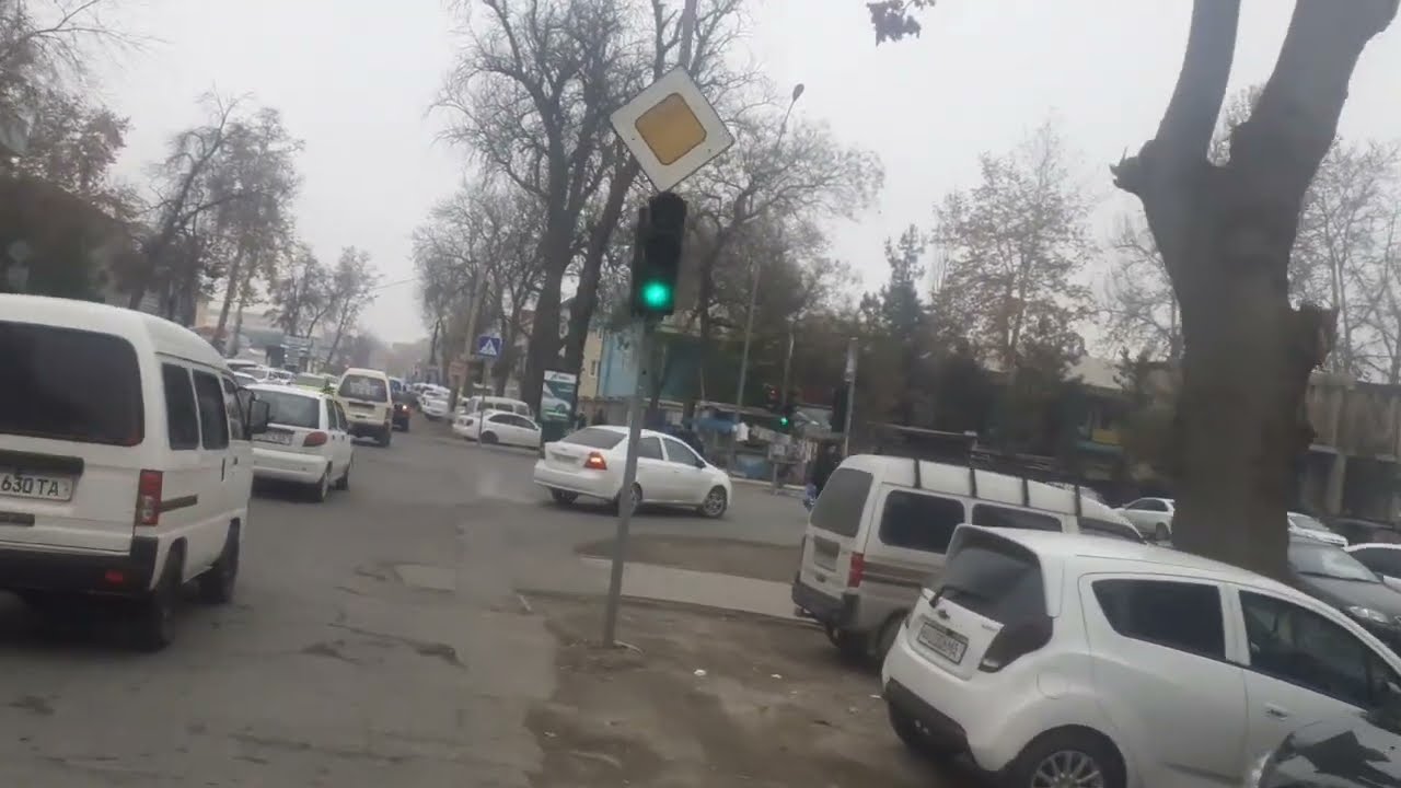 Fergana  ул.Ёшлик   до  комсомольского озера